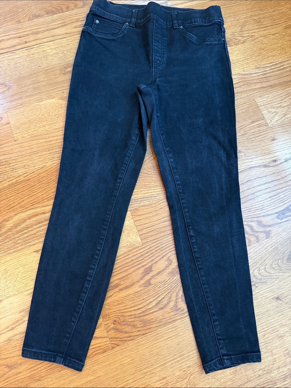 SPANX Petite Black Skinny Jeans Size Medium